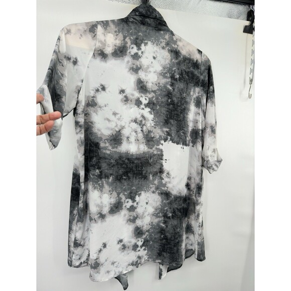 Melissa McCarthy Seven Kimono Women’s 2X Lightweight Watercolor Duster Cardigan - Picture 9 of 16